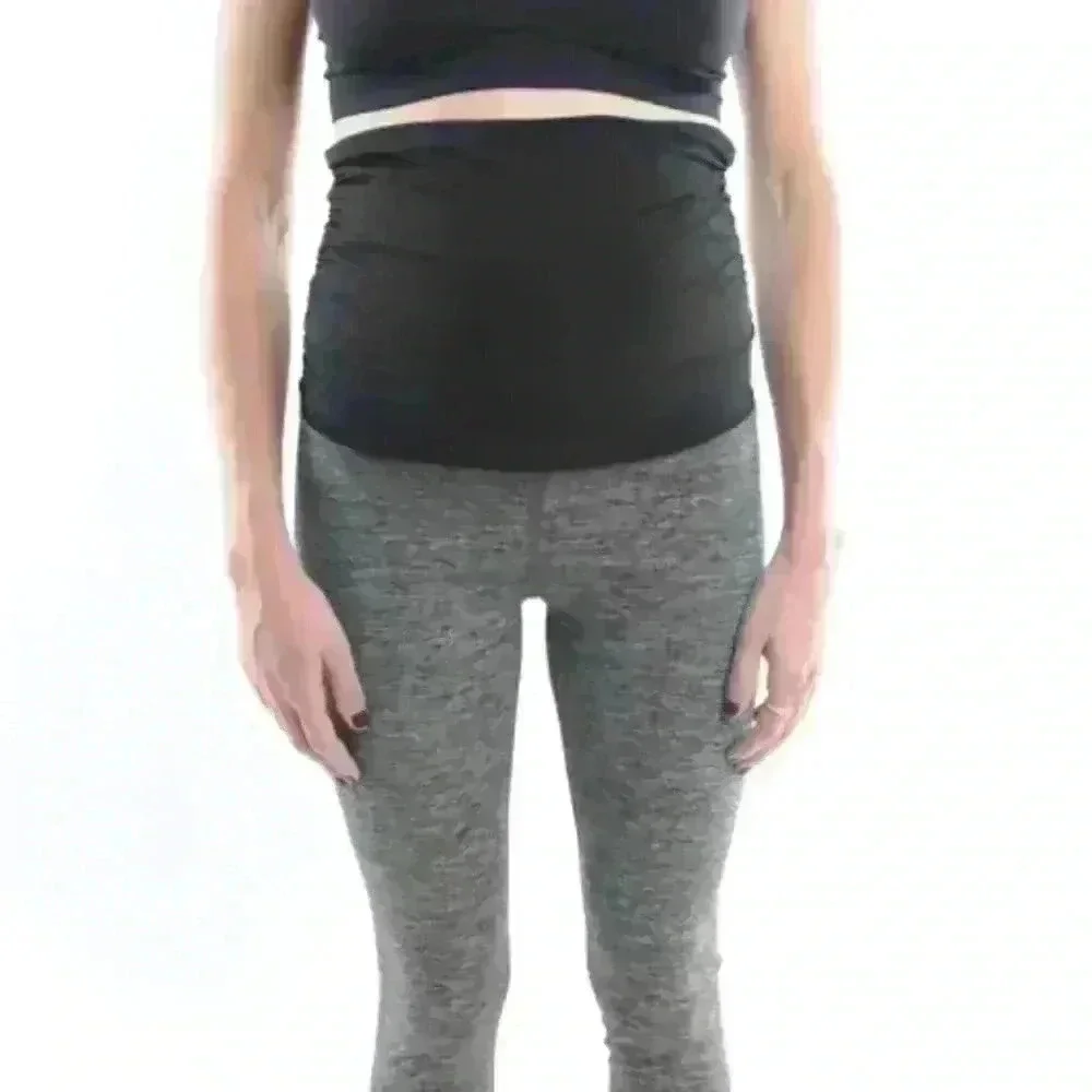 NWOT Bump'n Maternity/Post Leggings
Women's Size Small Black/Gray - Picture 1 of 6